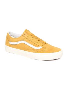 Baskets Vans Old Skool Jaune pour Femme