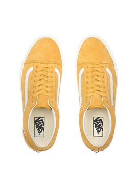 Baskets Vans Old Skool Jaune pour Femme