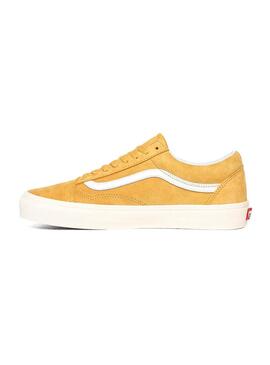 Baskets Vans Old Skool Jaune pour Femme