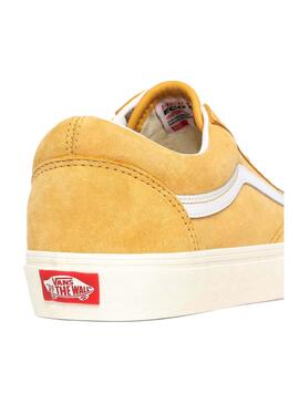 Baskets Vans Old Skool Jaune pour Femme