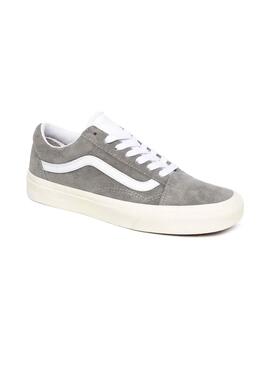 Baskets Vans Old Skool Gris pour Femme