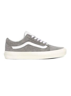 Baskets Vans Old Skool Gris pour Femme