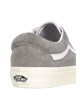 Baskets Vans Old Skool Gris pour Femme