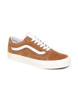 Baskets Vans Old Skool Camel Femme et Homme