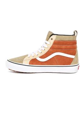 Baskets Vans Sk8-HI Tricolor Marron pour Homme