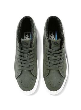 Baskets Vans Sk8-HI Gore-Tex Vert pour Homme