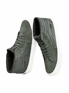 Baskets Vans Sk8-HI Gore-Tex Vert pour Homme