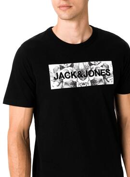 T-Shirt Jack & Jones Corinne Noire pour Homme