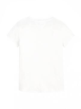 T-Shirt Tommy Hilfiger Essential Blanc pour Garçon