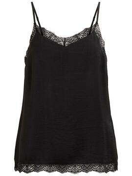 Top Vila Vicava Noire pour Femme