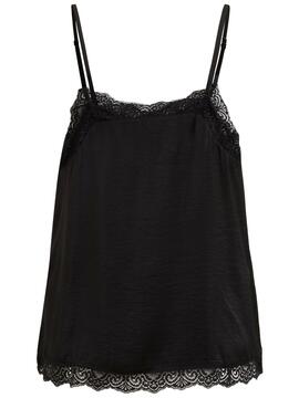 Top Vila Vicava Noire pour Femme