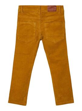 Pantalon  Name It Silas brun pour Garçon