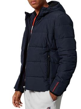 Veste Superdry Sports Bleu Bleu marine Homme