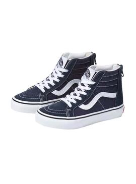 Baskets Vans SK8-Hi Bleu marine pour Garçon et Fille