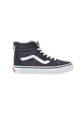 Baskets Vans SK8-Hi Bleu marine pour Garçon et Fille