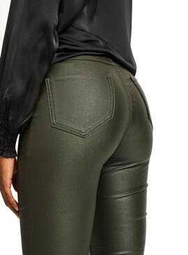 Pantalon VIla Commit Vert pour Femme