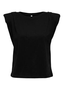 T-Shirt Only Jen Noire pour Femme