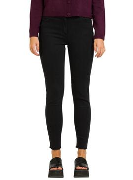 Jeans Naf Naf Broderie Noire Femme