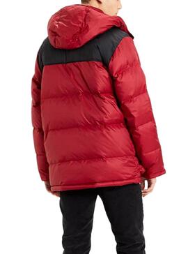 Parka Levis Fillmore Mid Rouge pour Homme