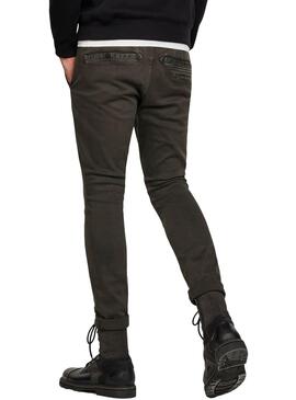 Pantalon G-Star Chino Skinny Asfalt pour Homme