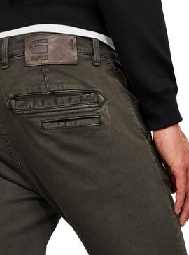 Pantalon G-Star Chino Skinny Asfalt pour Homme