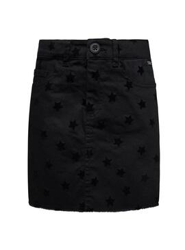 Jupe Pepe Jeans Helena Noire pour Fille
