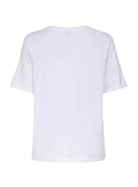 T-Shirt Only Lizzy Blanc pour Femme