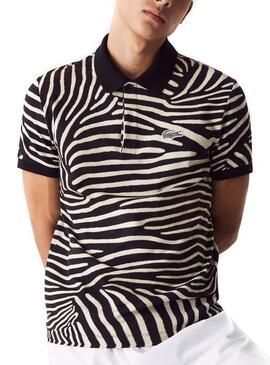 Polo Lacoste x National Geographic Zebra Homme