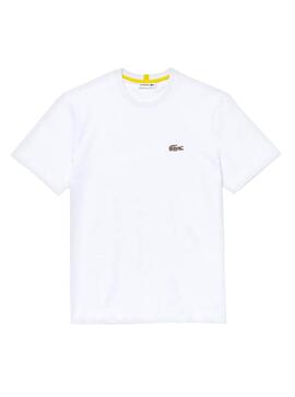 T-Shirt Lacoste National Geographic Blanc Homme