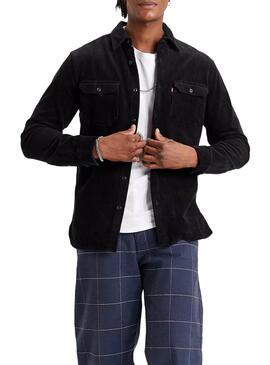 Chemise Levis Jackson Worker Noire pour Homme