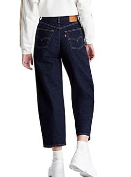 Jeans Levis Balloon foncé pour Femme