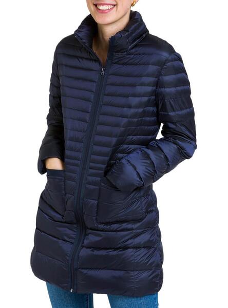 parka naf naf bleu marine