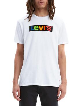 T-Shirt Levis Boxtab Multi Homme