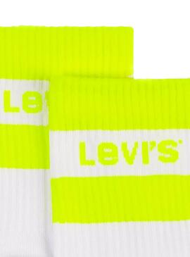 Chaussettes Levis Sport Logo Jaune Homme Femme