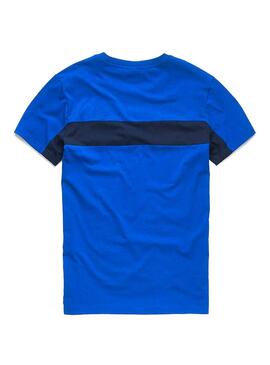 T-Shirt G-Star Graphic 80 Bleu Homme