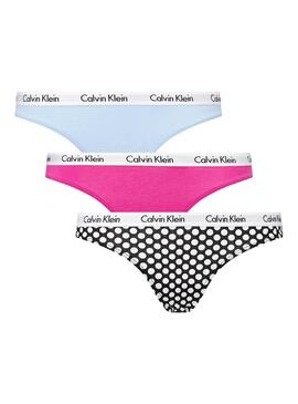 Pack Tongs Calvin Klein Dot pour Femme