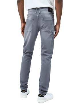 Jeans Pepe Jeans Finsbury Gris Homme