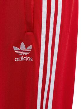 Pantalon Adidas Track Rouge pour Garçon et Fille
