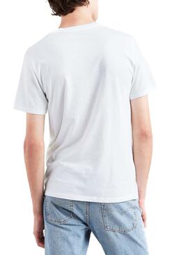 T-Shirt Levis Graphic Summer Blanc Homme