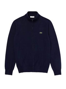 Veste Col roulé Lacoste Bleu marine pour Homme