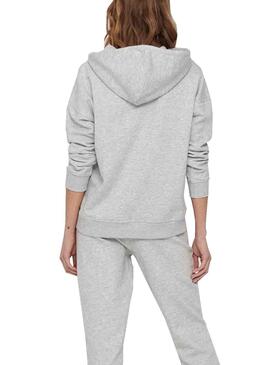 Sweat Only Feel Gris pour Femme