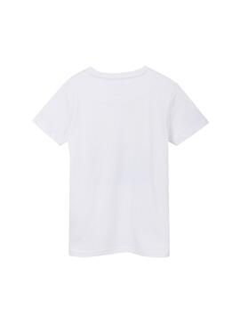 T-Shirt Mayoral City Blanc pour Garçon