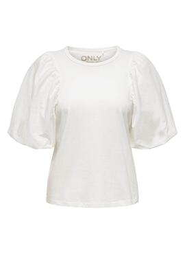 Top Only Vera Life Blanc pour Femme