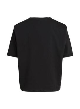 T-Shirt Vila Vishoulde Noire pour Femme
