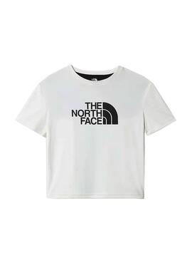 T-Shirt The North Face Mountain Blanc pour Femme