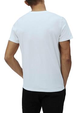 T-Shirt Pepe Jeans Donovan Blanc pour Homme