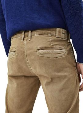 Pantalon Pepe Jeans James Camel pour Homme