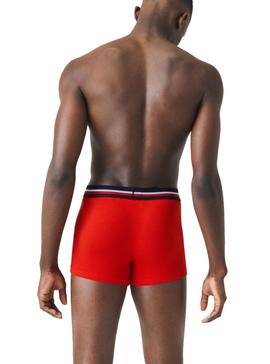 Slip Lacoste Boxer Tricolore pour Homme