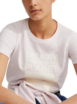 T-Shirt Ecoalf Great B Rosa pour Fille