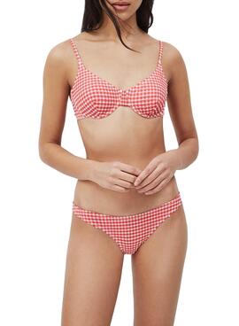 Culotte Bikini Pepe Jeans Barbara Rouge pour Femme